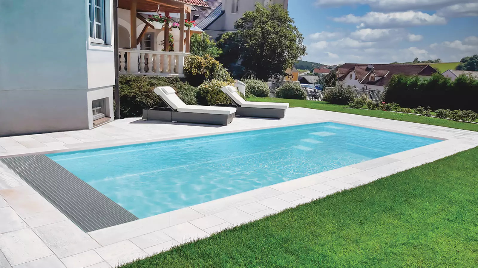 Encore Swimmingpool: Maximierte Features. Kompaktes Design.