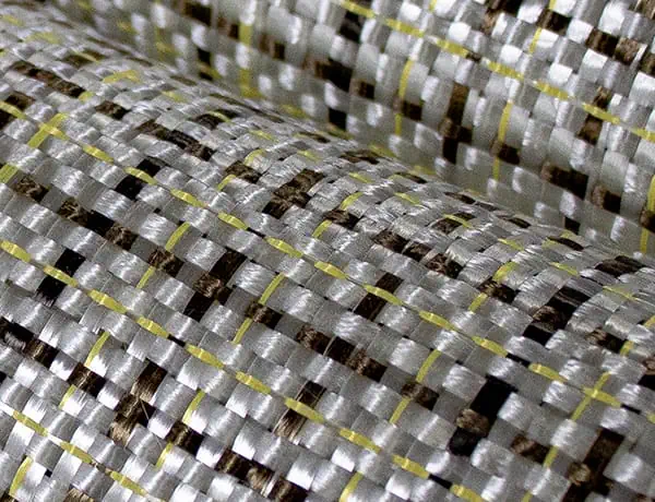 Composite Armour Fiber Nahaufnahme